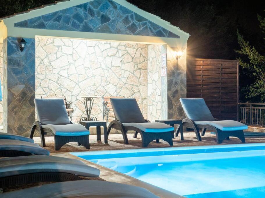 Poli House Family Villa W/ Pool Corfu  Kültér fotó