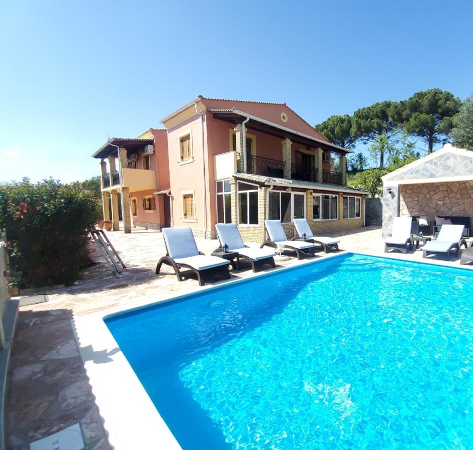 Poli House Family Villa W/ Pool Corfu  Kültér fotó